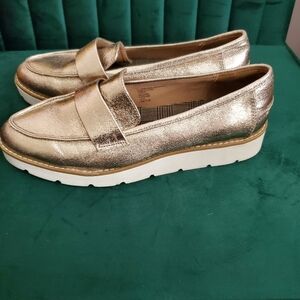 Rose gold Oxfords